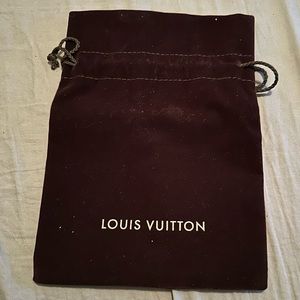 Louis Vuitton Med Velvet Jewerly Pouch